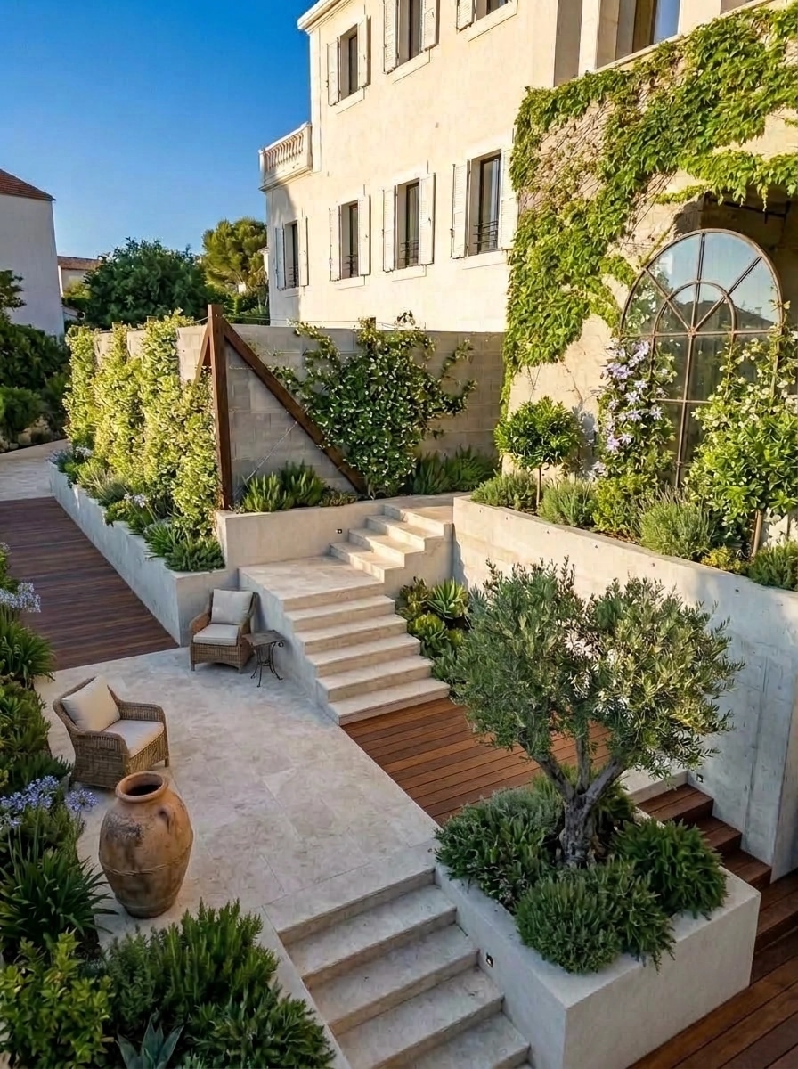 Mediterranean Yard Аула design — yard photo by GenRoom AI