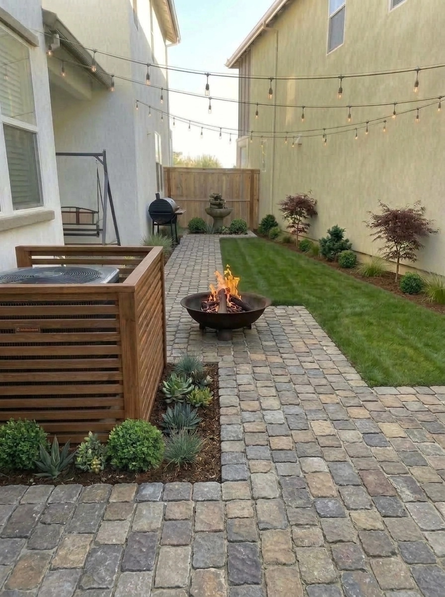 Yard design in no_style style — photo by GenRoom AI