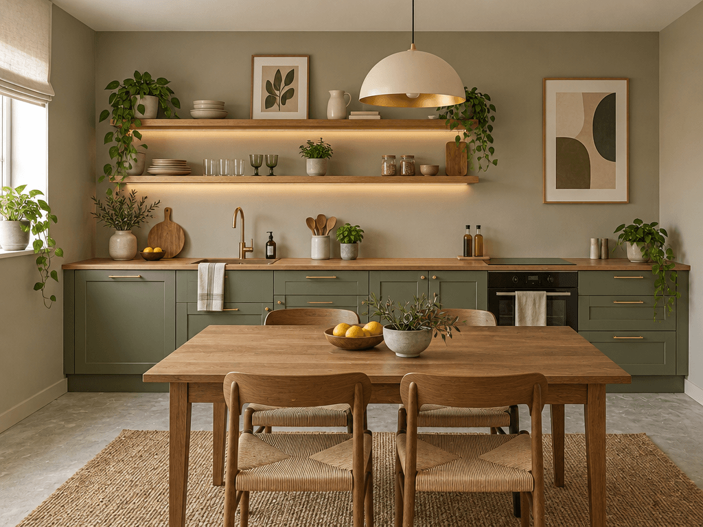 Contemporary Kitchen design — interior photo by GenRoom AI