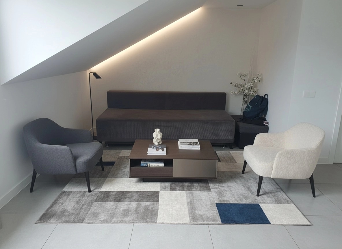 Interior design in Contemporary style — Living Room by GenRoom AI
