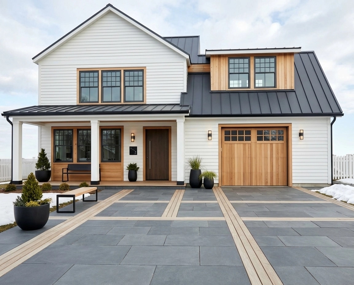 Scandinavian Facade Facade design — facade photo by GenRoom AI