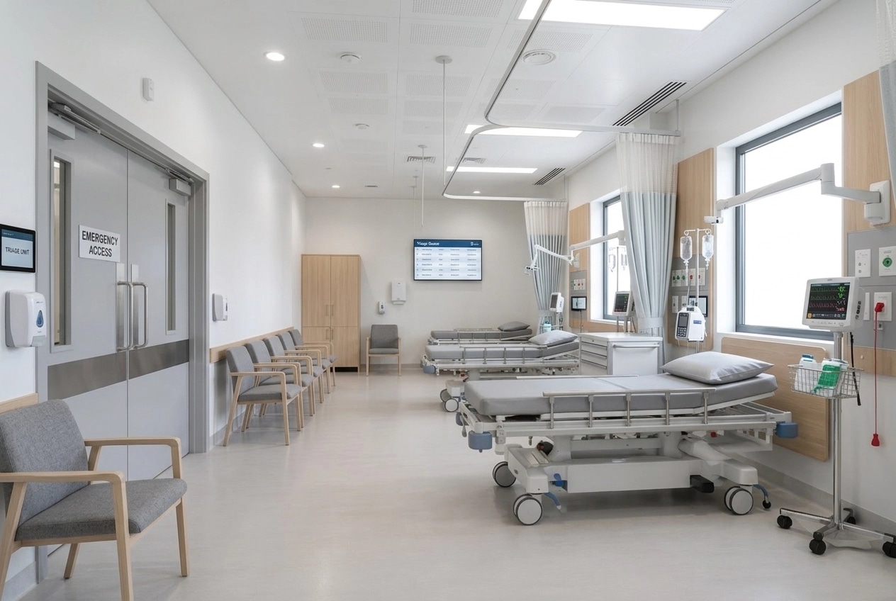 Interior design in Minimalism style — clinic by GenRoom AI