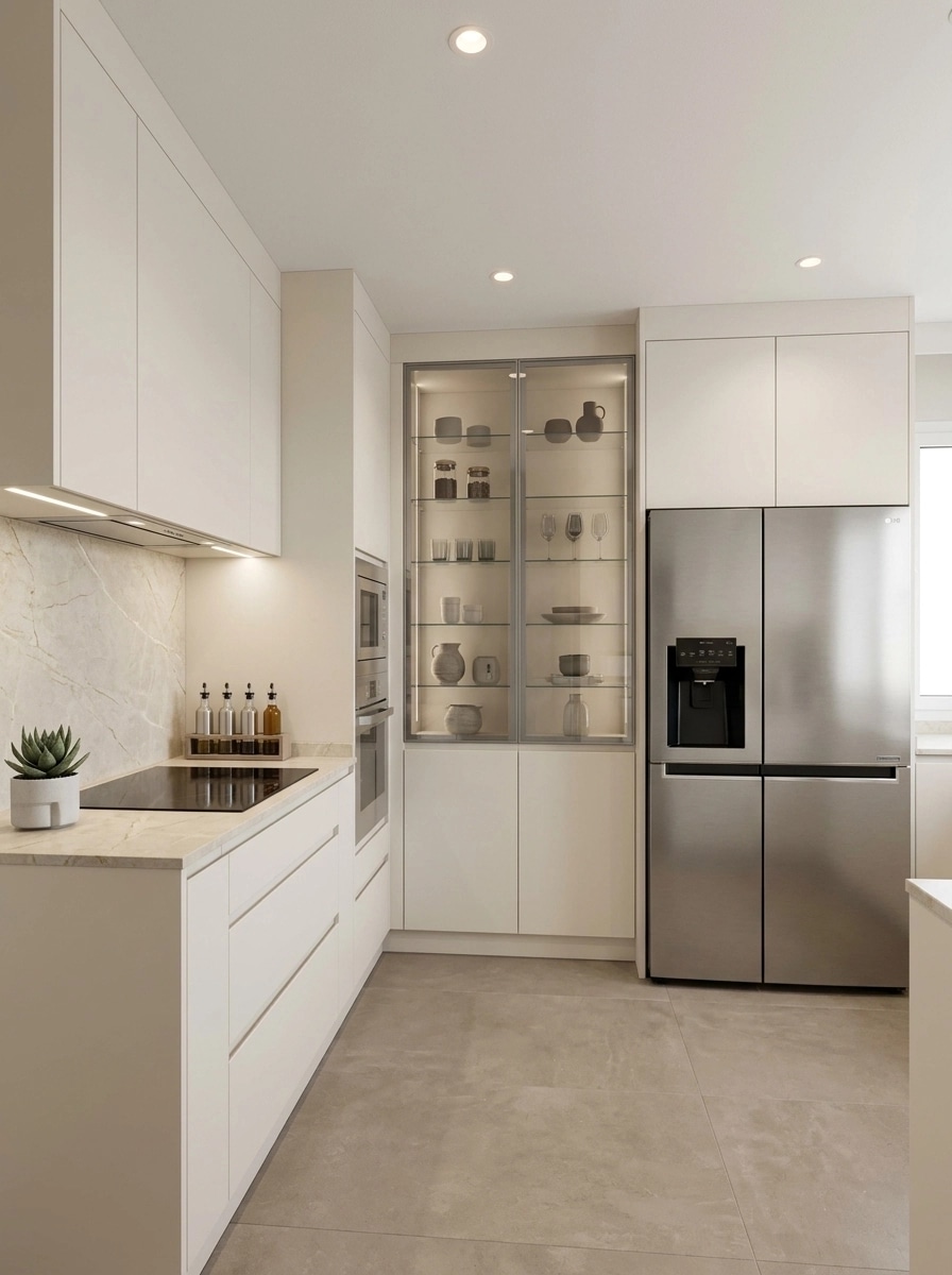 Interior design in Contemporary style — Kitchen by GenRoom AI