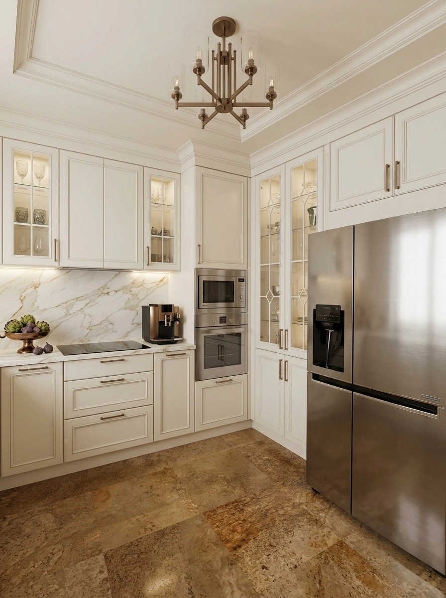 Neoclassic Mutfak design — interior photo by GenRoom AI