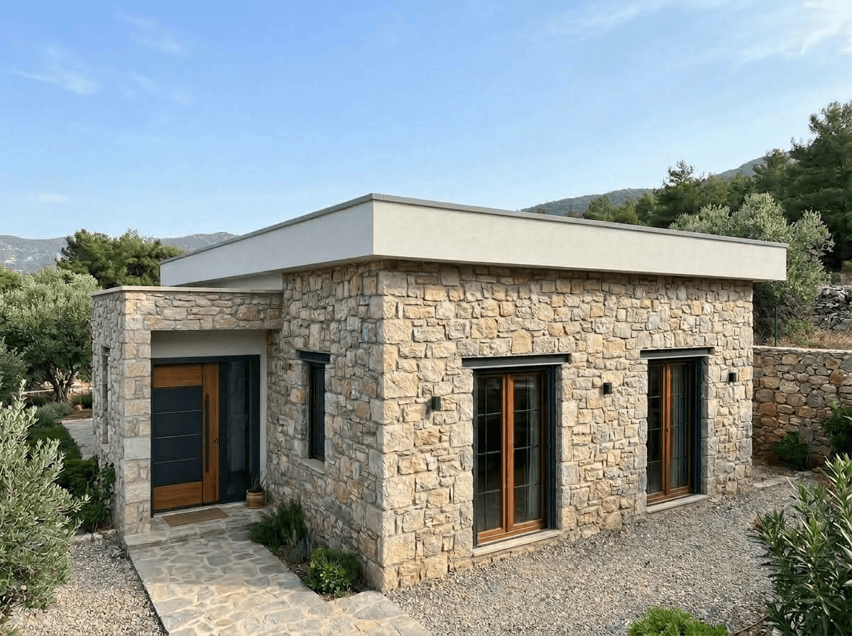 Facade design in Contemporary Facade style — Facade by GenRoom AI