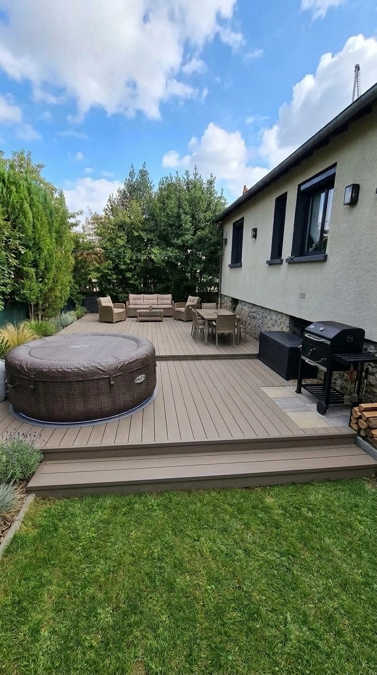 Yard design in no_style style — photo by GenRoom AI