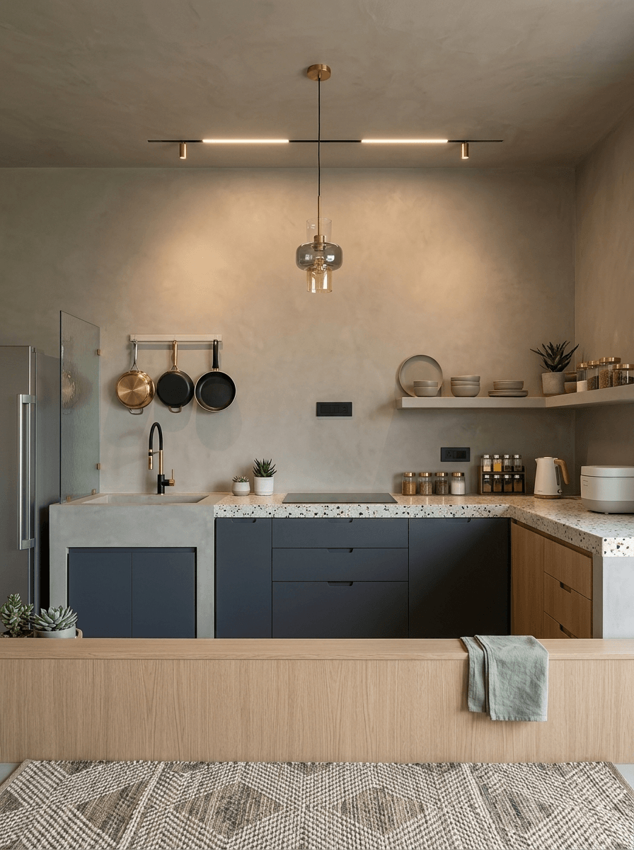 Kitchen interior in no_style style — photo by GenRoom AI