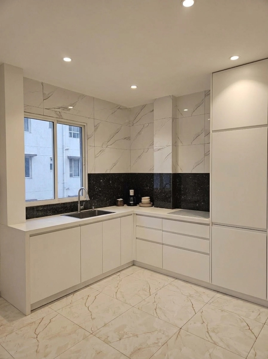 Kitchen interior in no_style style — photo by GenRoom AI