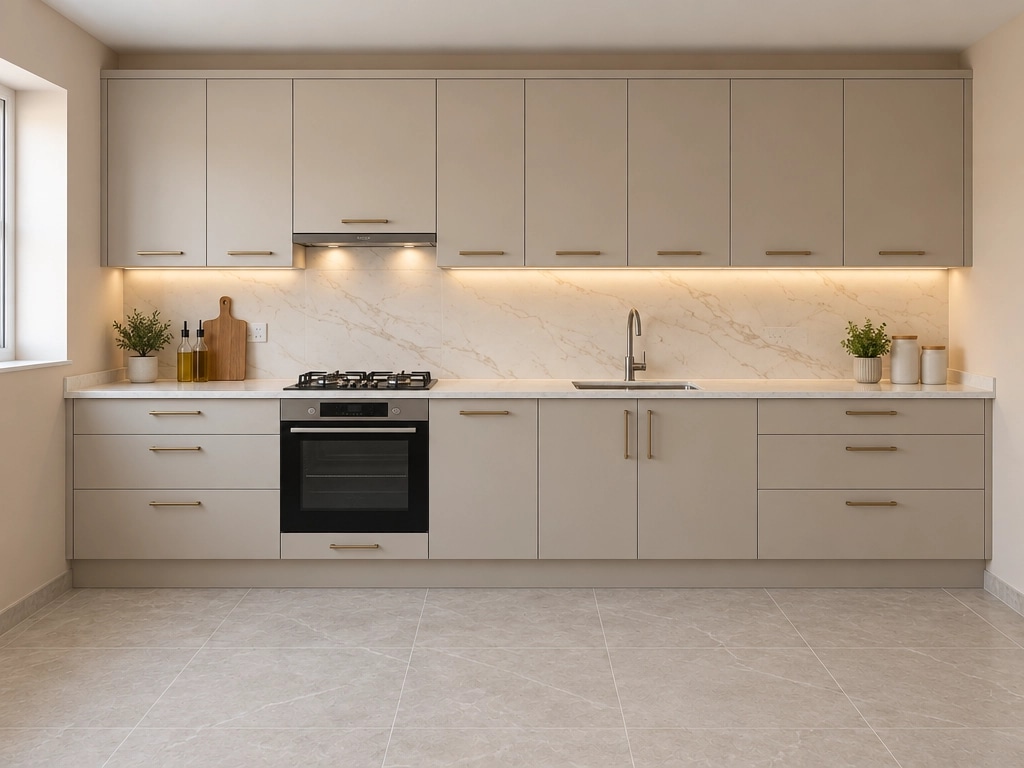 Kitchen interior in no_style style — photo by GenRoom AI