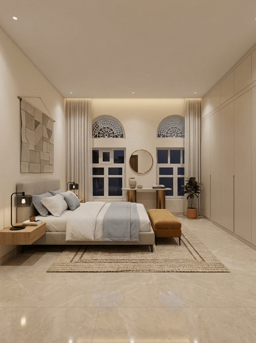 Interior design in Contemporary style — Bedroom by GenRoom AI