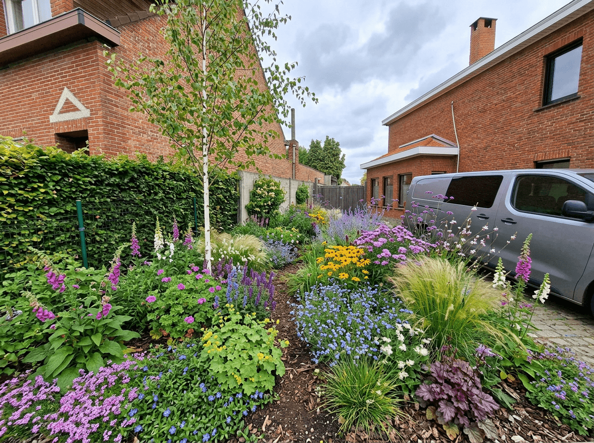 Landscape design in Eco Natural Garden style — Yard by GenRoom AI