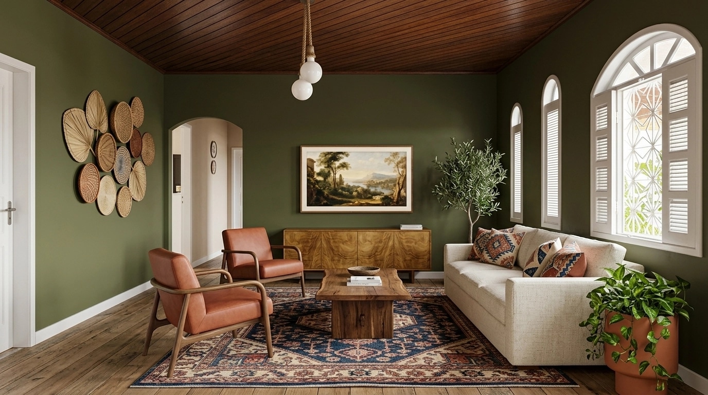 Interior design in Mediterranean style — Living Room by GenRoom AI