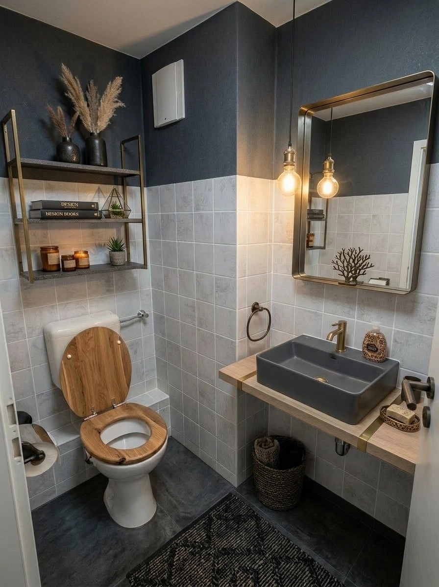 Интерьер дизайны Loft / Industrial стилінде — GenRoom AI жасаған other