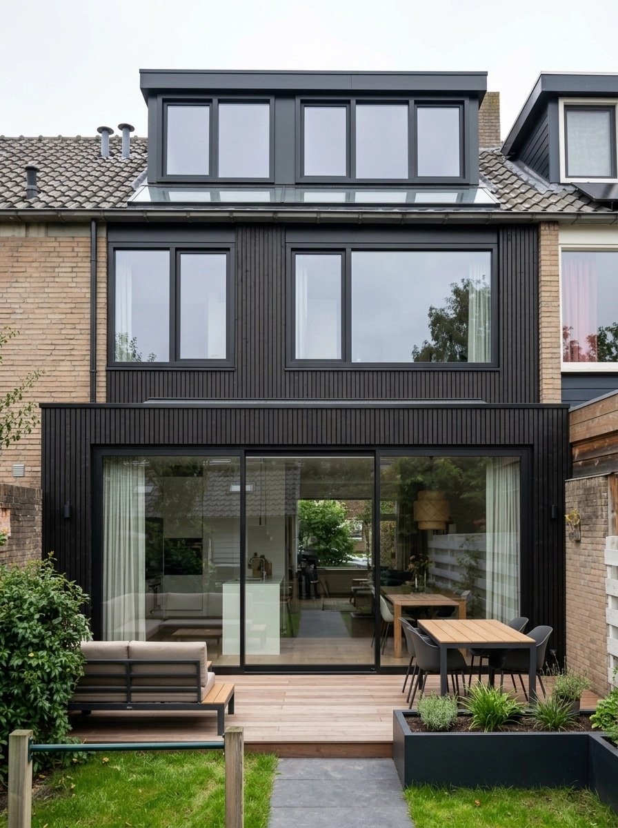 Facade design in Contemporary Facade style — Facade by GenRoom AI