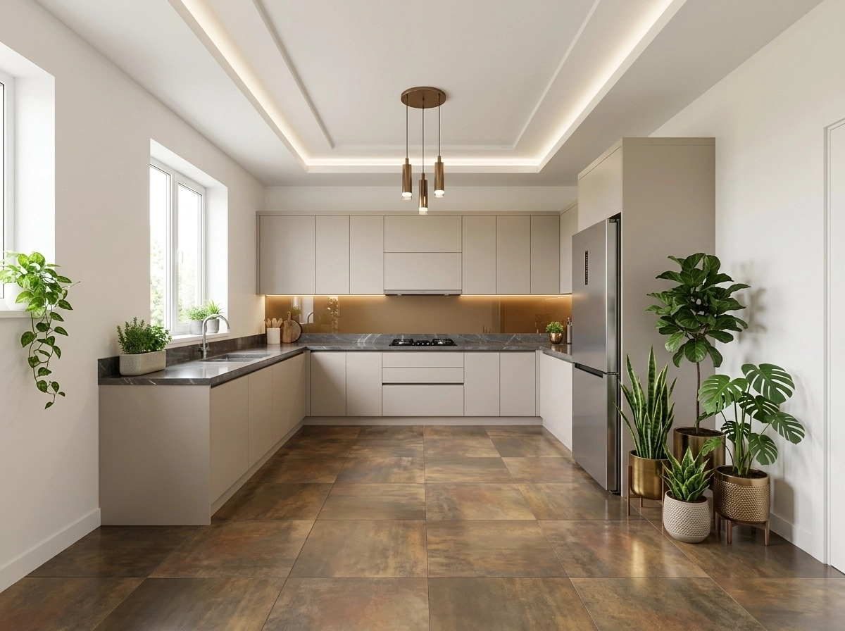Kitchen interior in no_style style — photo by GenRoom AI