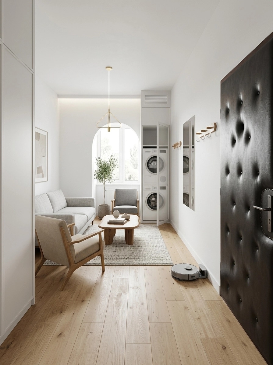 Scandinavian Living Room design — interior photo by GenRoom AI