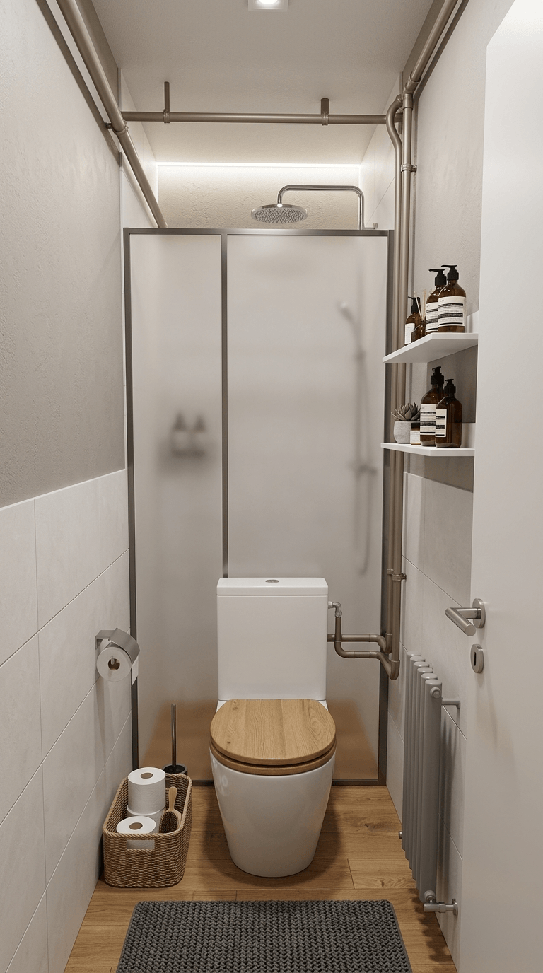 Bathroom interior in no_style style — photo by GenRoom AI