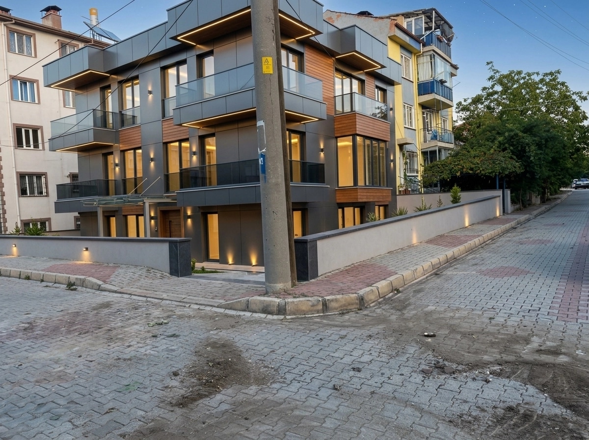 Contemporary Facade Facade design — facade photo by GenRoom AI