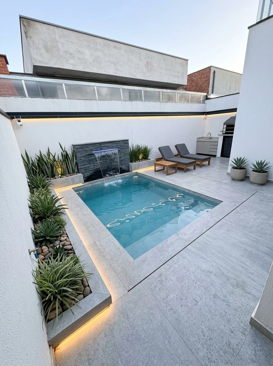 Landscape design in Contemporary Yard style — Yard by GenRoom AI