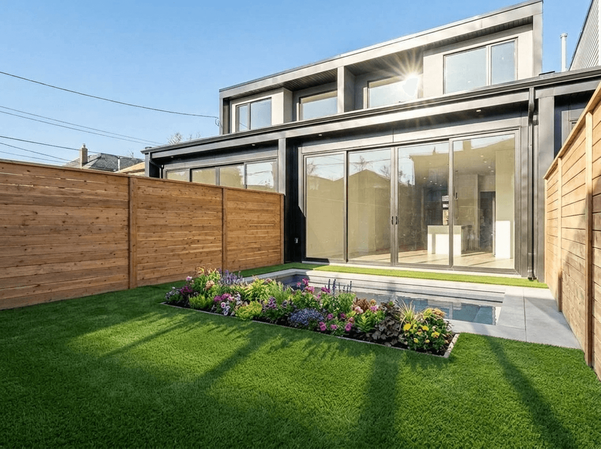 Yard design in no_style style — photo by GenRoom AI