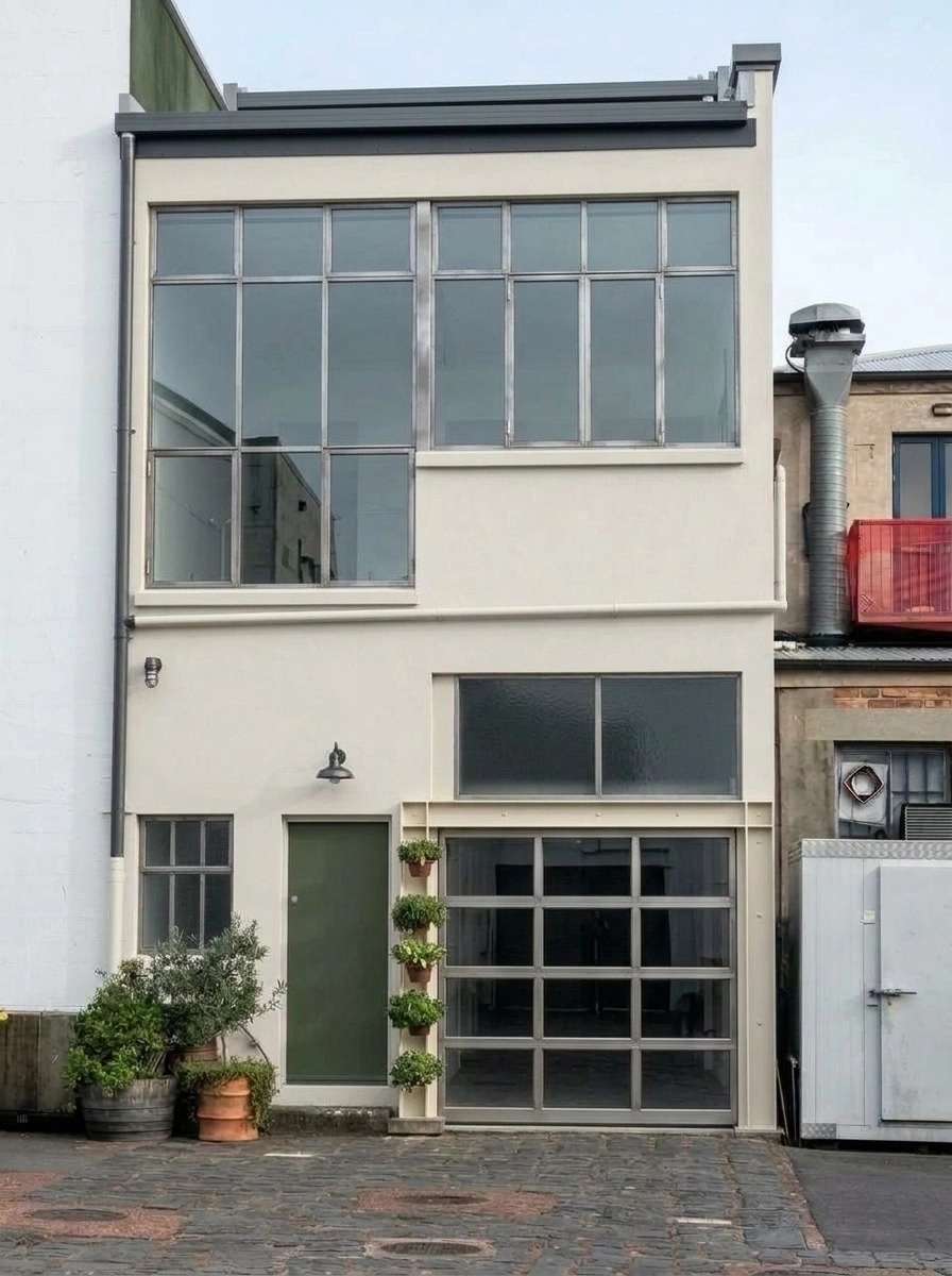 Facade design in Loft Facade style — Facade by GenRoom AI