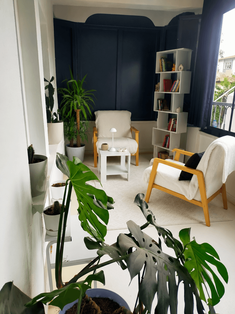 Interior design in Scandinavian style — balcony by GenRoom AI