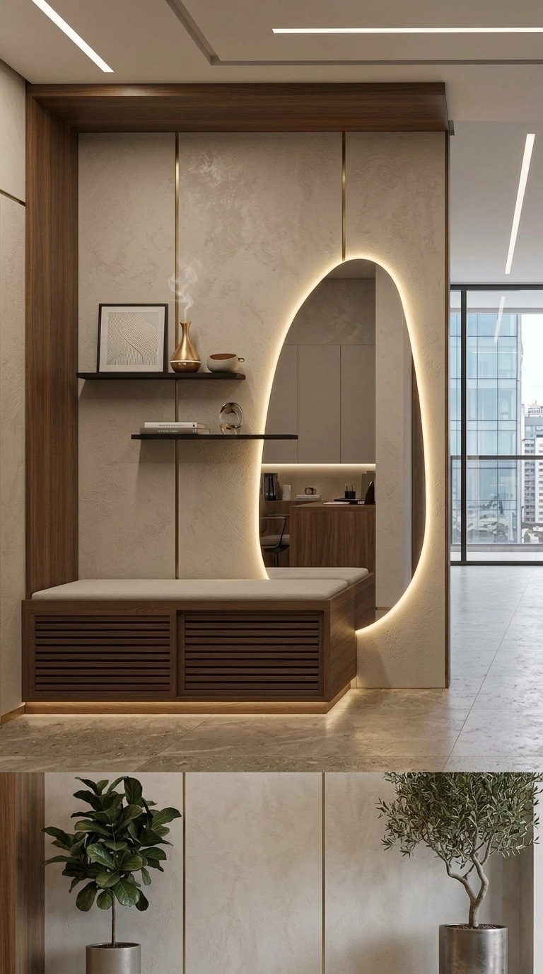 Interior design in Contemporary style — lobby by GenRoom AI