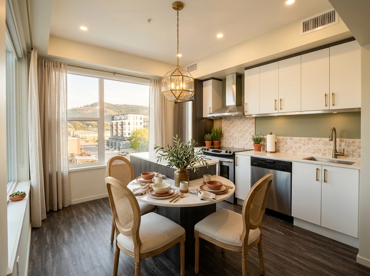 Interior design in Coastal / Hamptons style — Kitchen by GenRoom AI