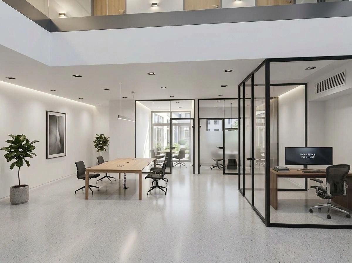 Interior design in Minimalism style — office_space by GenRoom AI