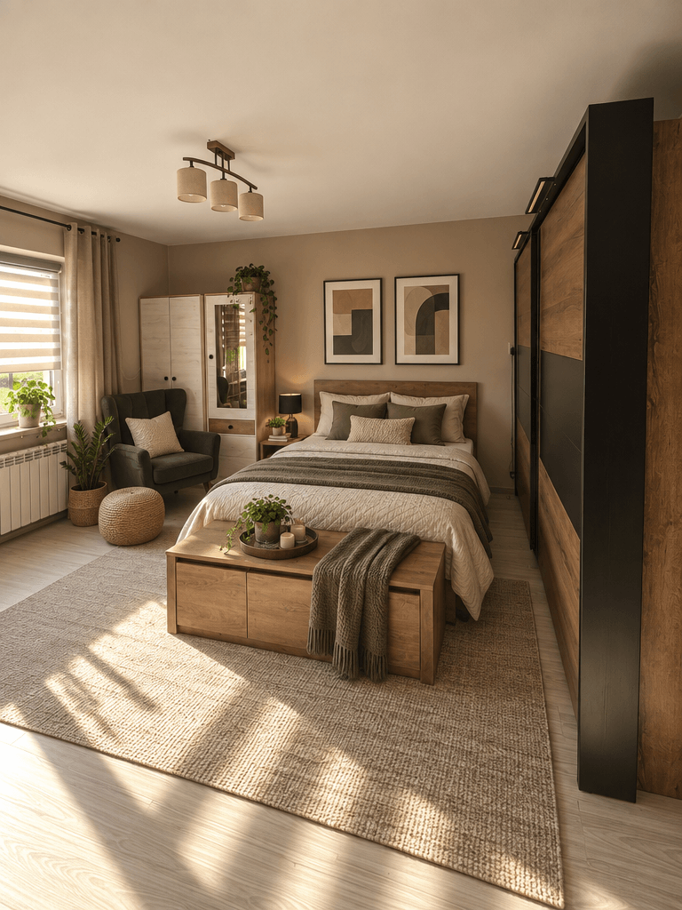 Contemporary Yatak Odası design — interior photo by GenRoom AI