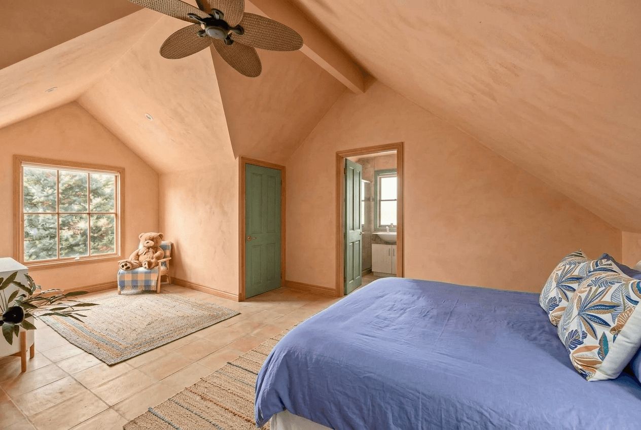 Mediterranean Bedroom design — interior photo by GenRoom AI
