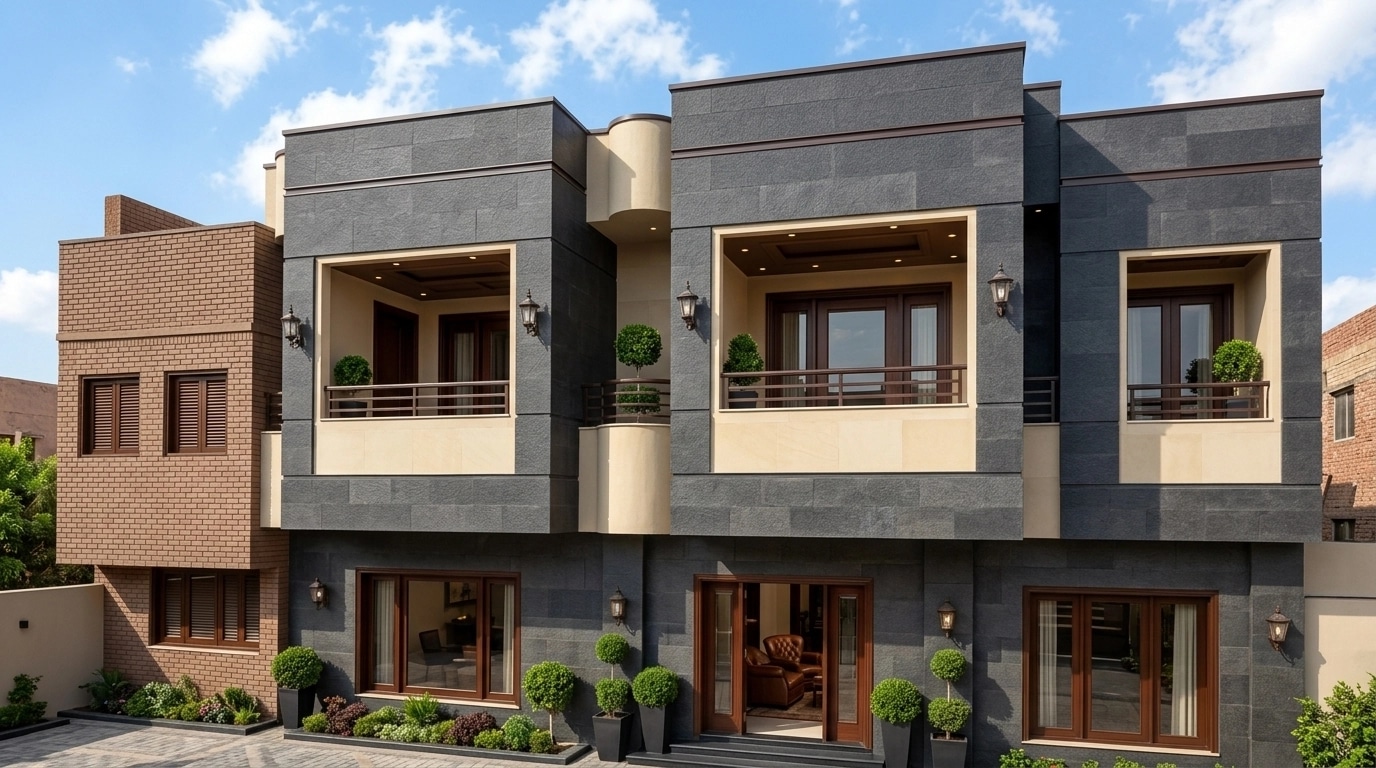 Classic Facade Facade design — facade photo by GenRoom AI
