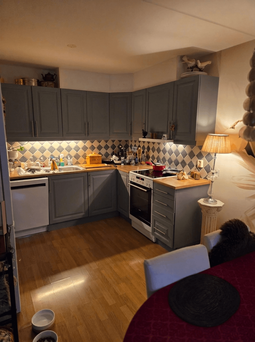 Kitchen interior in no_style style — photo by GenRoom AI