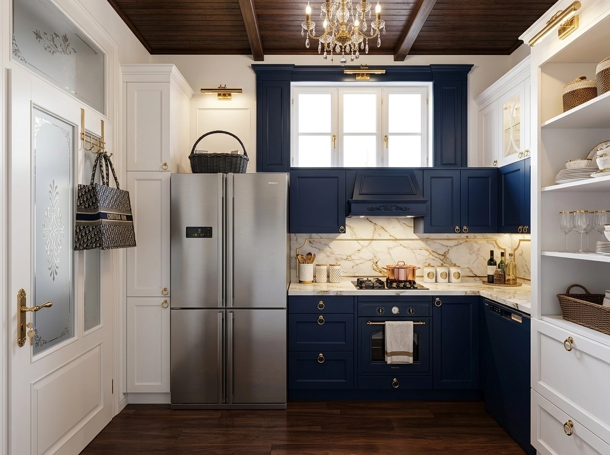 Interior design in Classic style — Kitchen by GenRoom AI