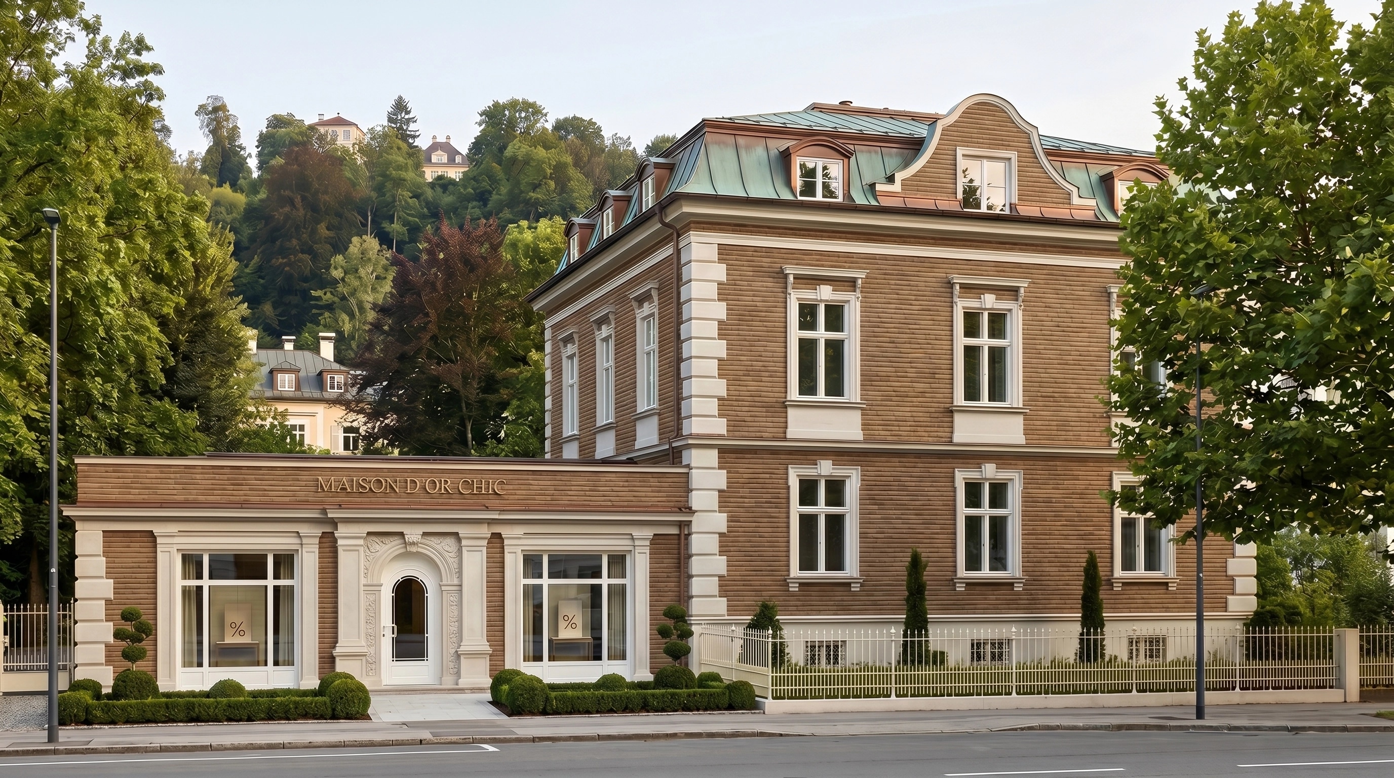 Facade design in Classic Facade style — Facade by GenRoom AI