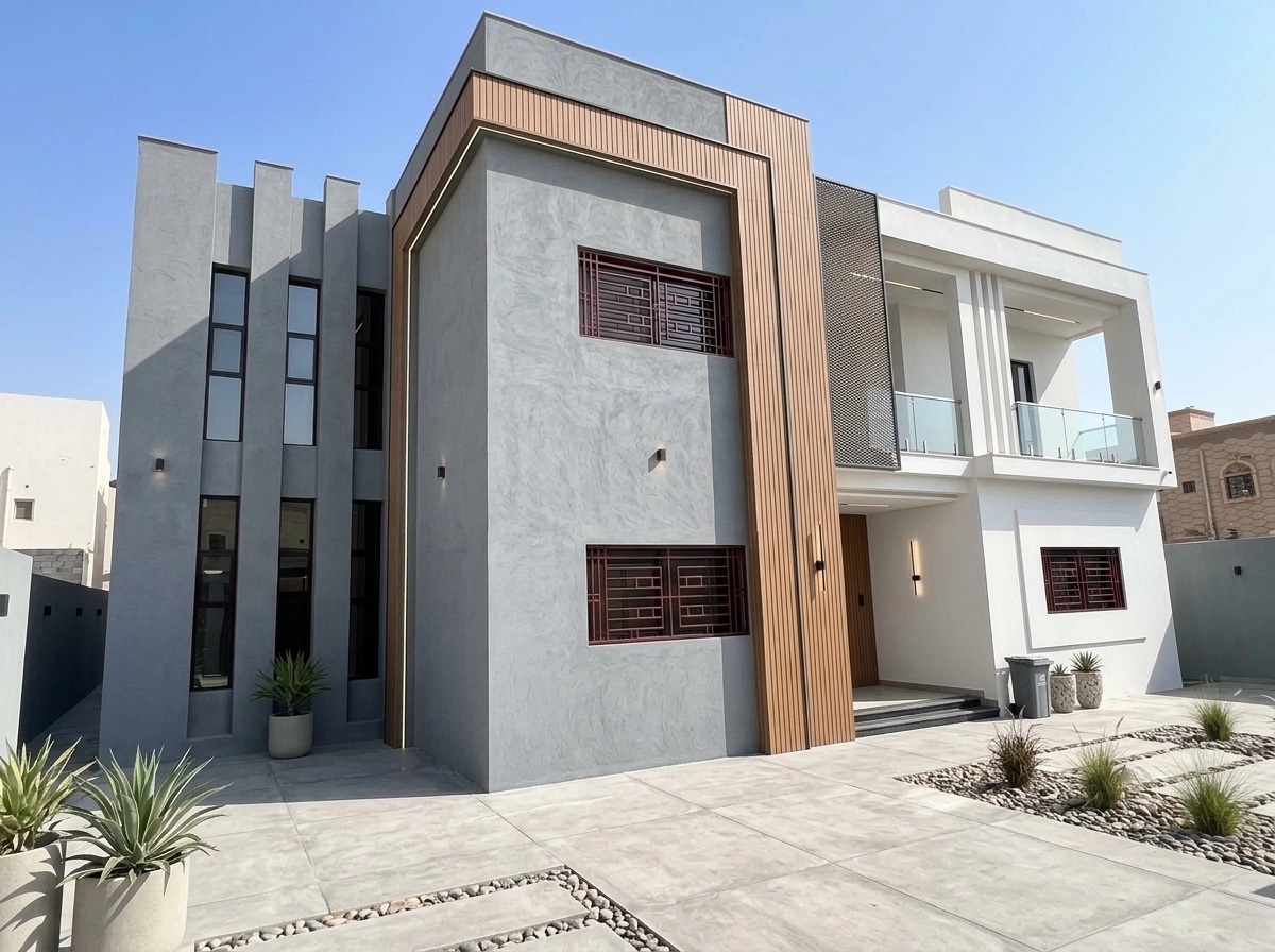 Contemporary Facade Facade design — facade photo by GenRoom AI