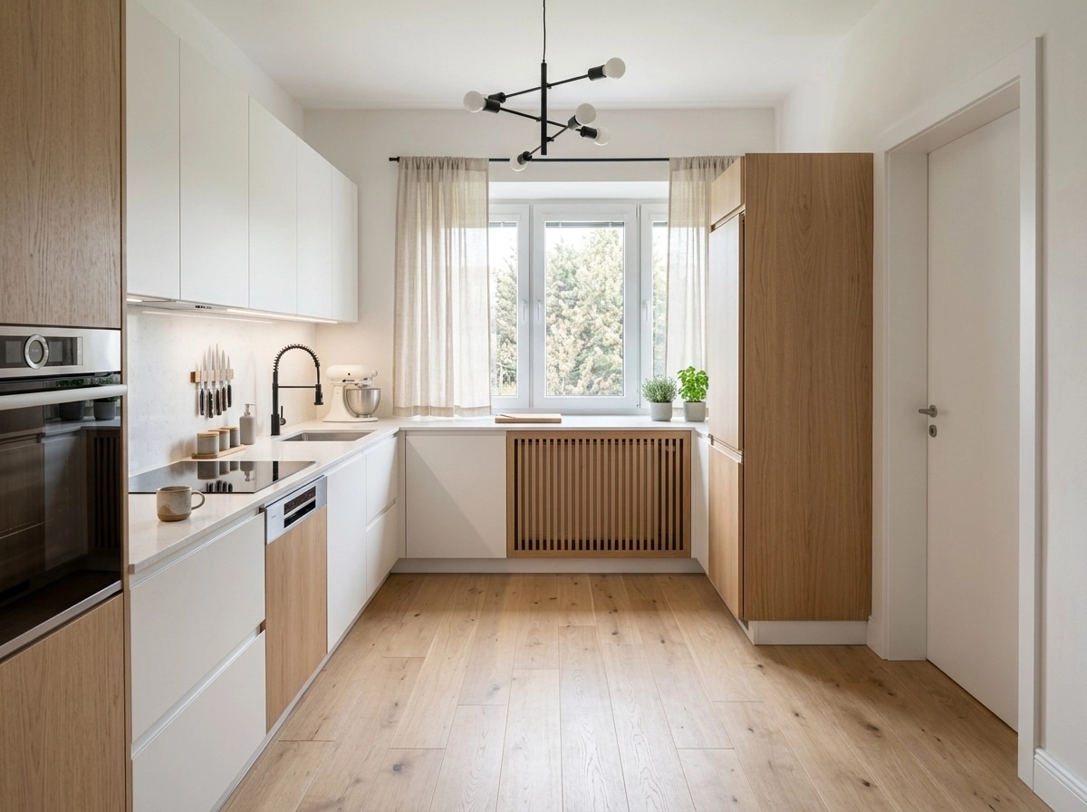 Interior design in Scandinavian style — Kitchen by GenRoom AI