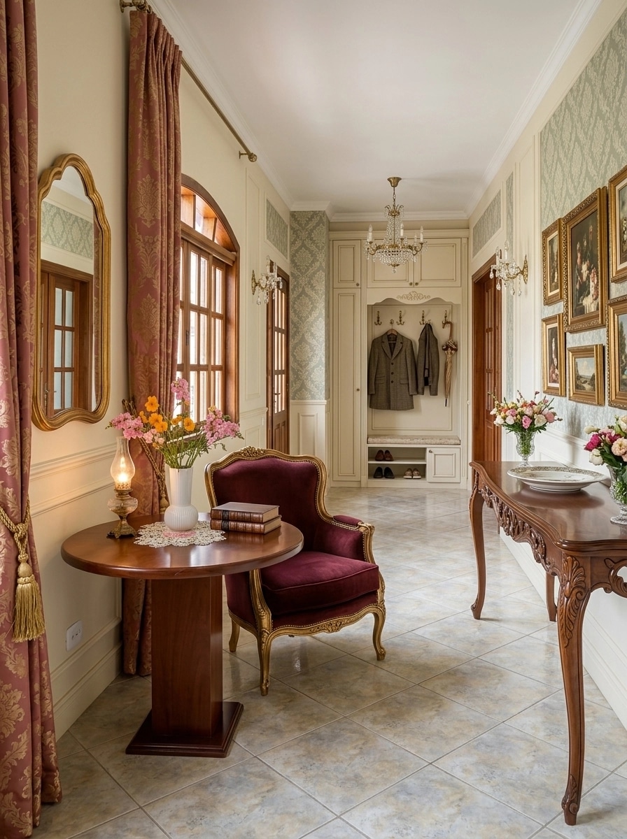Interior design in Classic style — Hallway by GenRoom AI