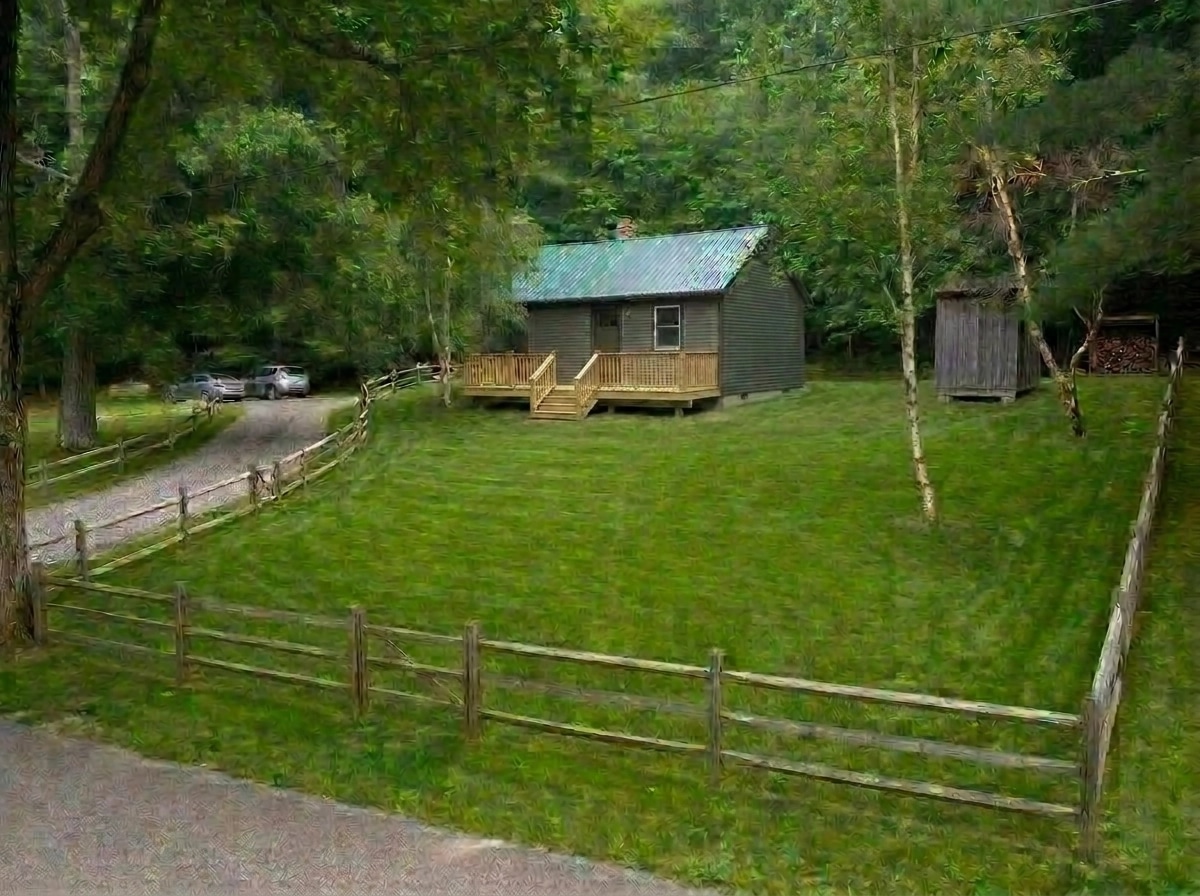 Landscape design in Scandinavian Garden style — Yard by GenRoom AI