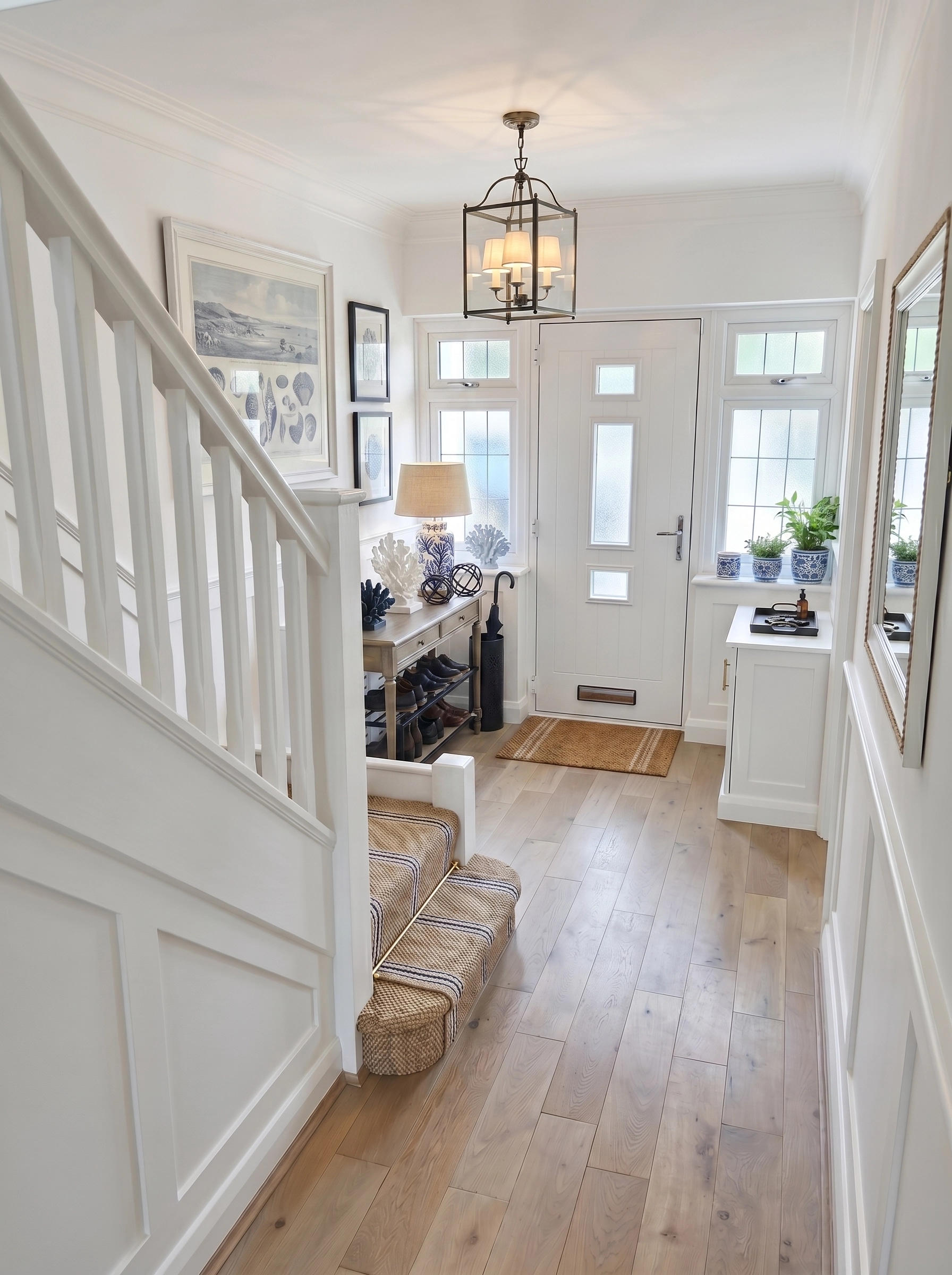 Interior design in Transitional style — Hallway by GenRoom AI