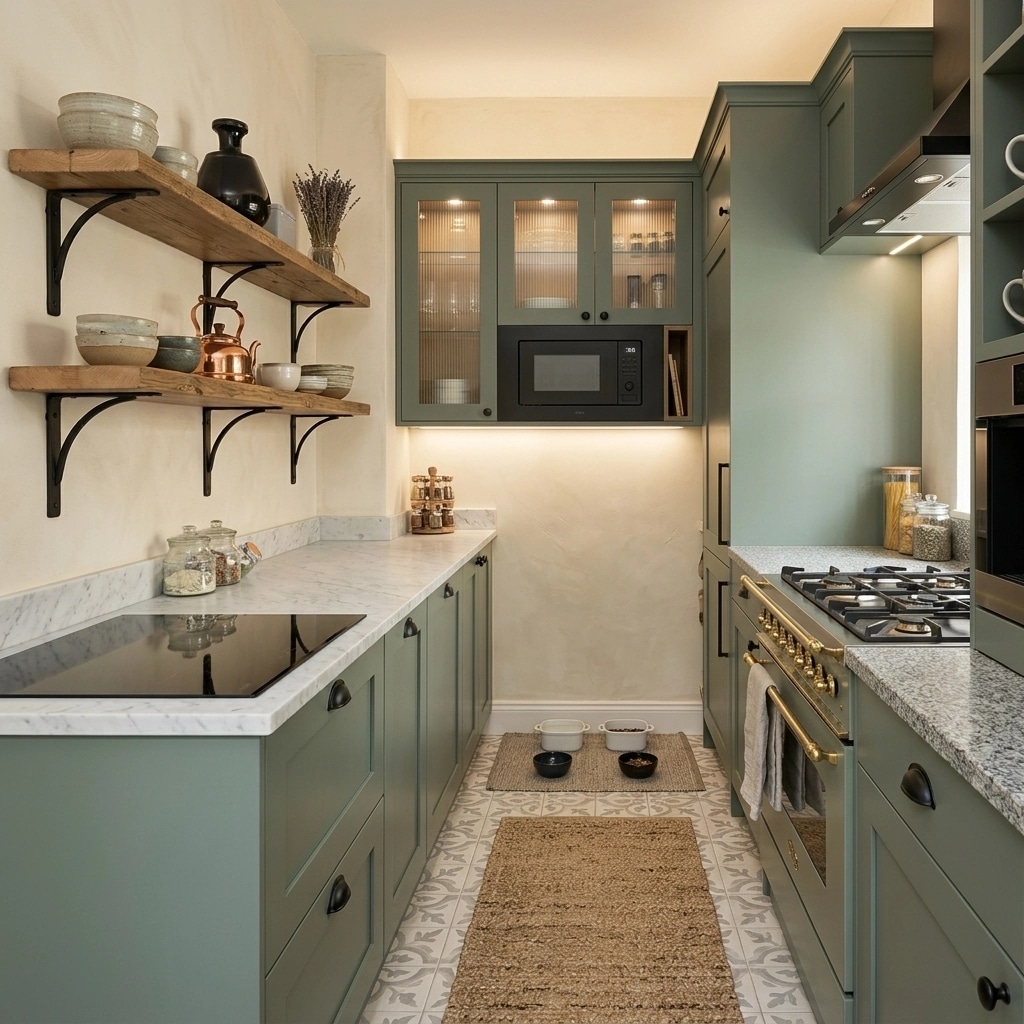 Interior design in Modern Farmhouse style — Kitchen by GenRoom AI