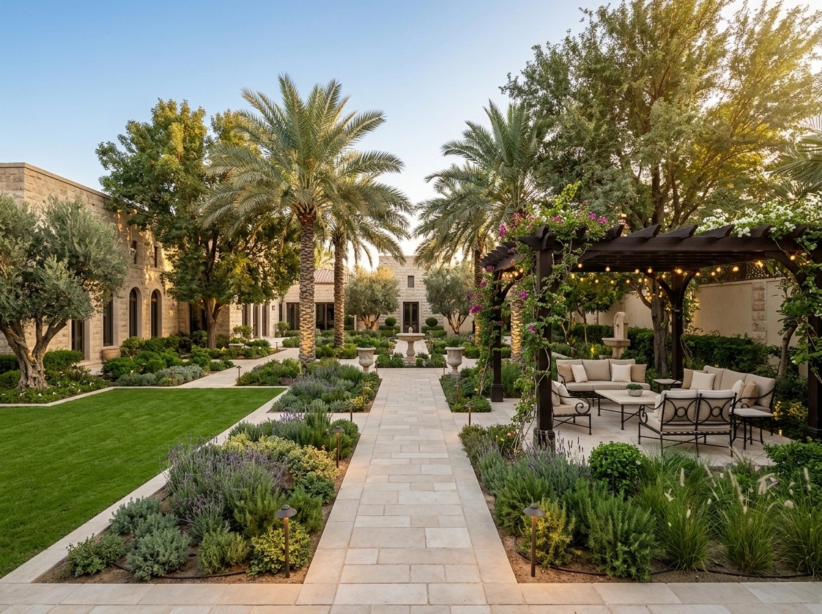 Classic Garden Yard design — yard photo by GenRoom AI