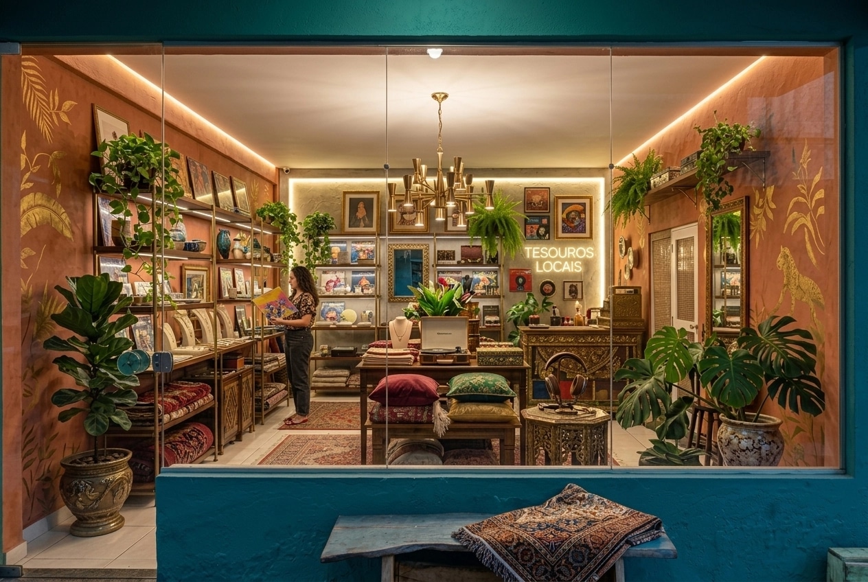 Interior design in Maximalist style — shop by GenRoom AI