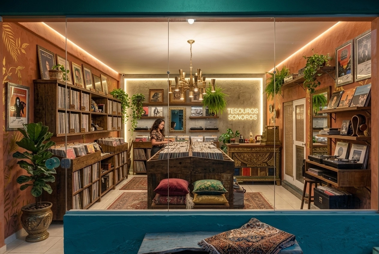 Interior design in Rustic style — shop by GenRoom AI