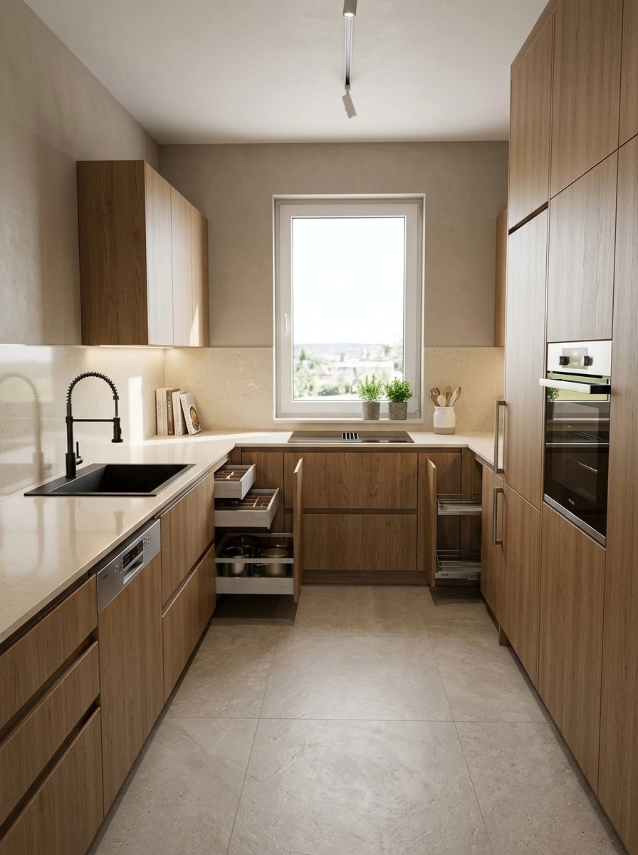 Contemporary Kitchen design — interior photo by GenRoom AI