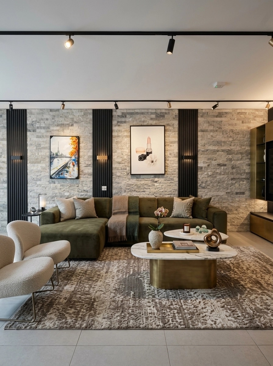 Interior design in Contemporary style — Living Room by GenRoom AI