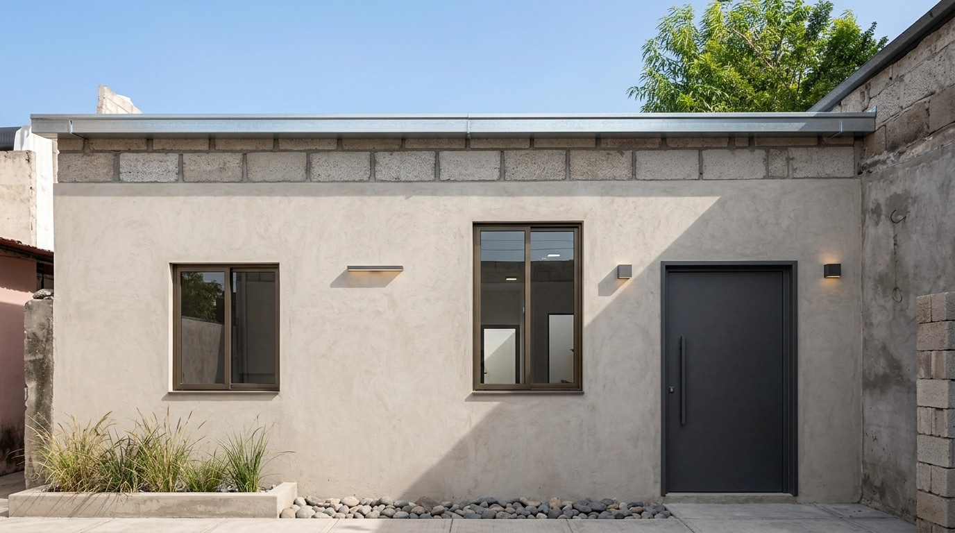 Minimalist Facade Facade design — facade photo by GenRoom AI