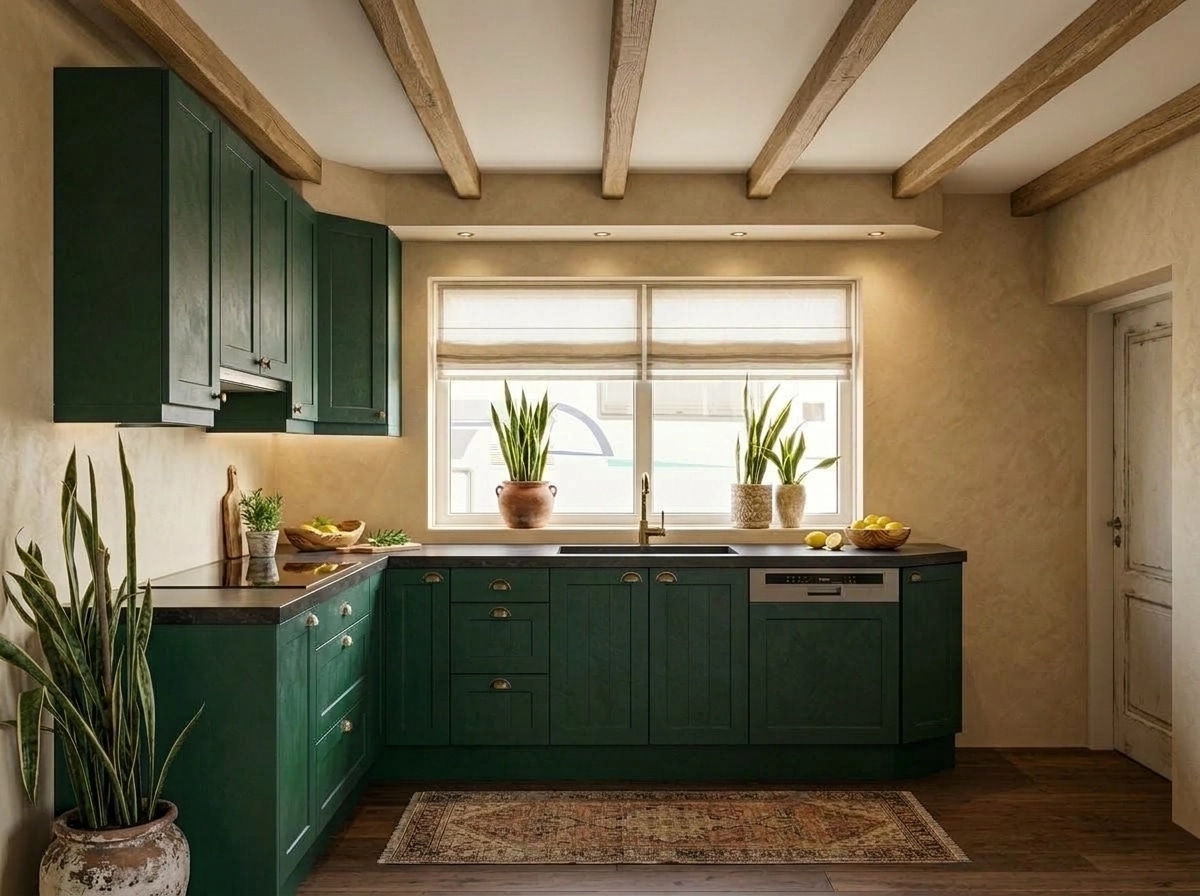 Mediterranean Kitchen design — interior photo by GenRoom AI