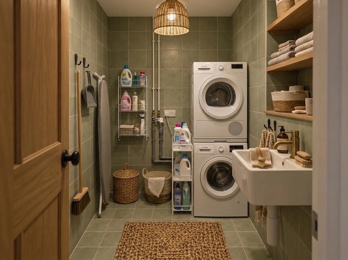 Interior design in Bohemian style — Bathroom by GenRoom AI