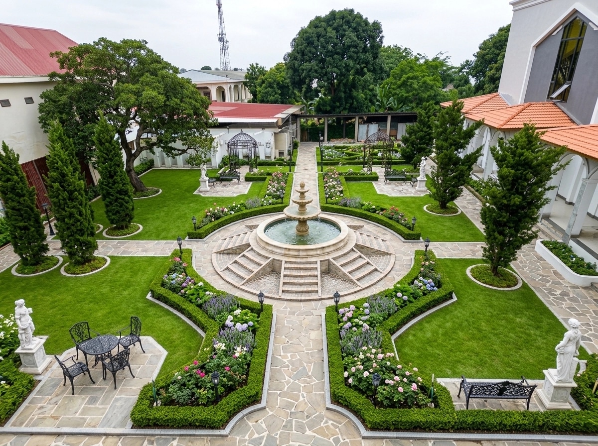 Classic Garden Yard design — yard photo by GenRoom AI